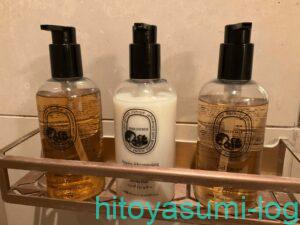リッツカールトン東京アメニティ(ディプティック)