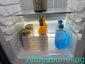 大阪ステーションホテルのウェルカムドリンク