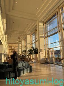 コペンハーゲン マリオットホテルのロビー