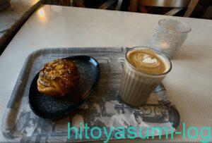 Cafe Tornhusetのサフランロール saffrans lyx