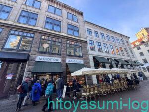 Conditori La Glace コペンハーゲン老舗カフェ外観